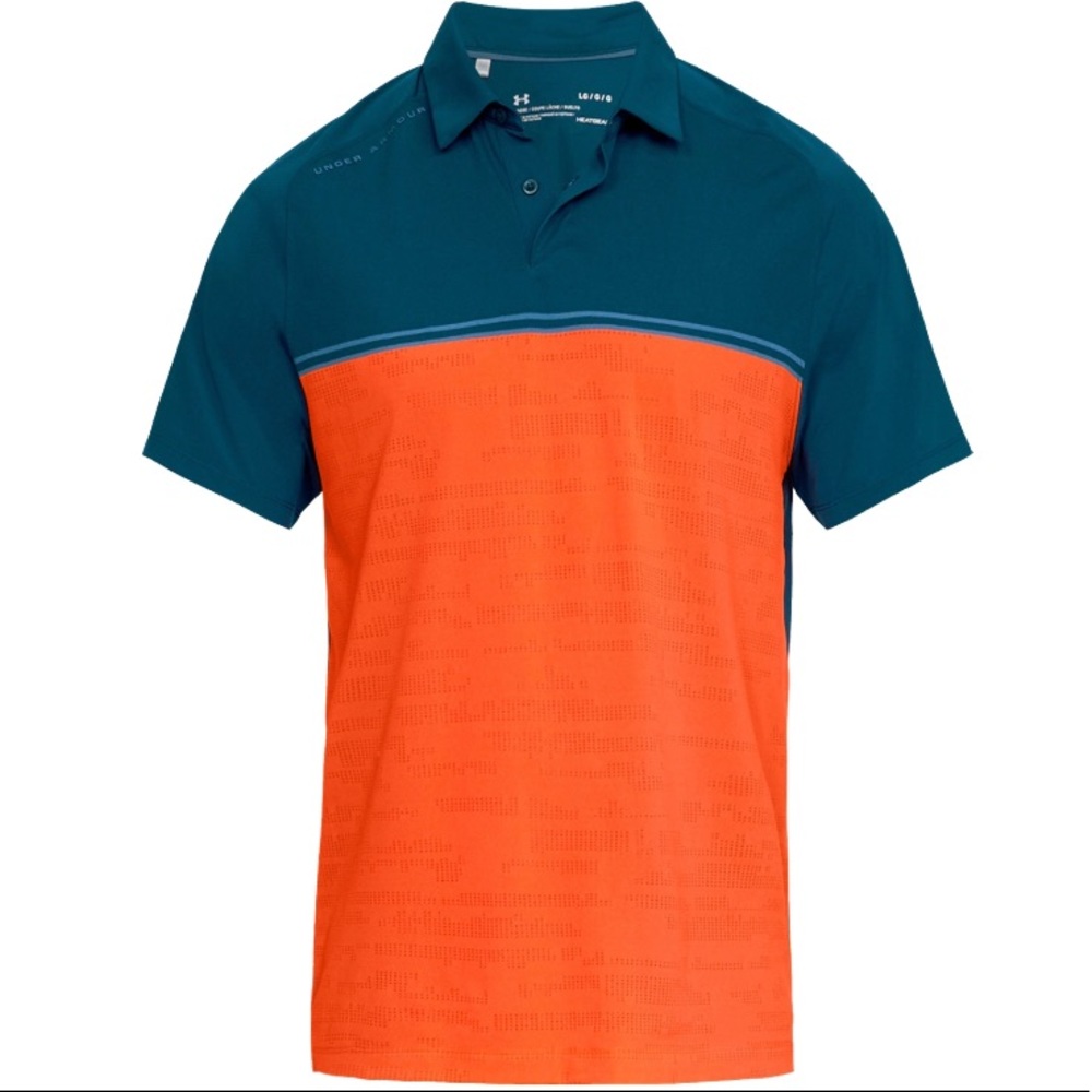 Under Armour Mens Heat Gear Golf Polo Shirt